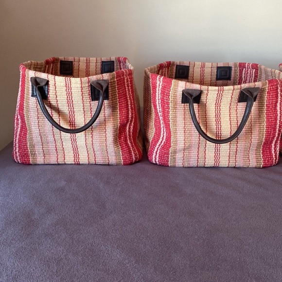 Dash & Albert, Garnet Hill woven storage baskets - Picture 16 of 17